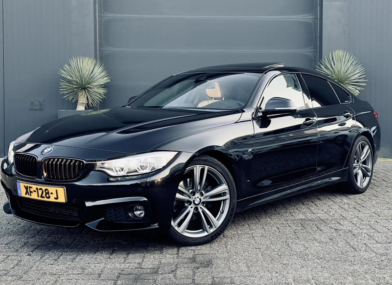 BMW 420 4-serie Gran Coupé 420d M Sport Pano Automaat Zwart - 2