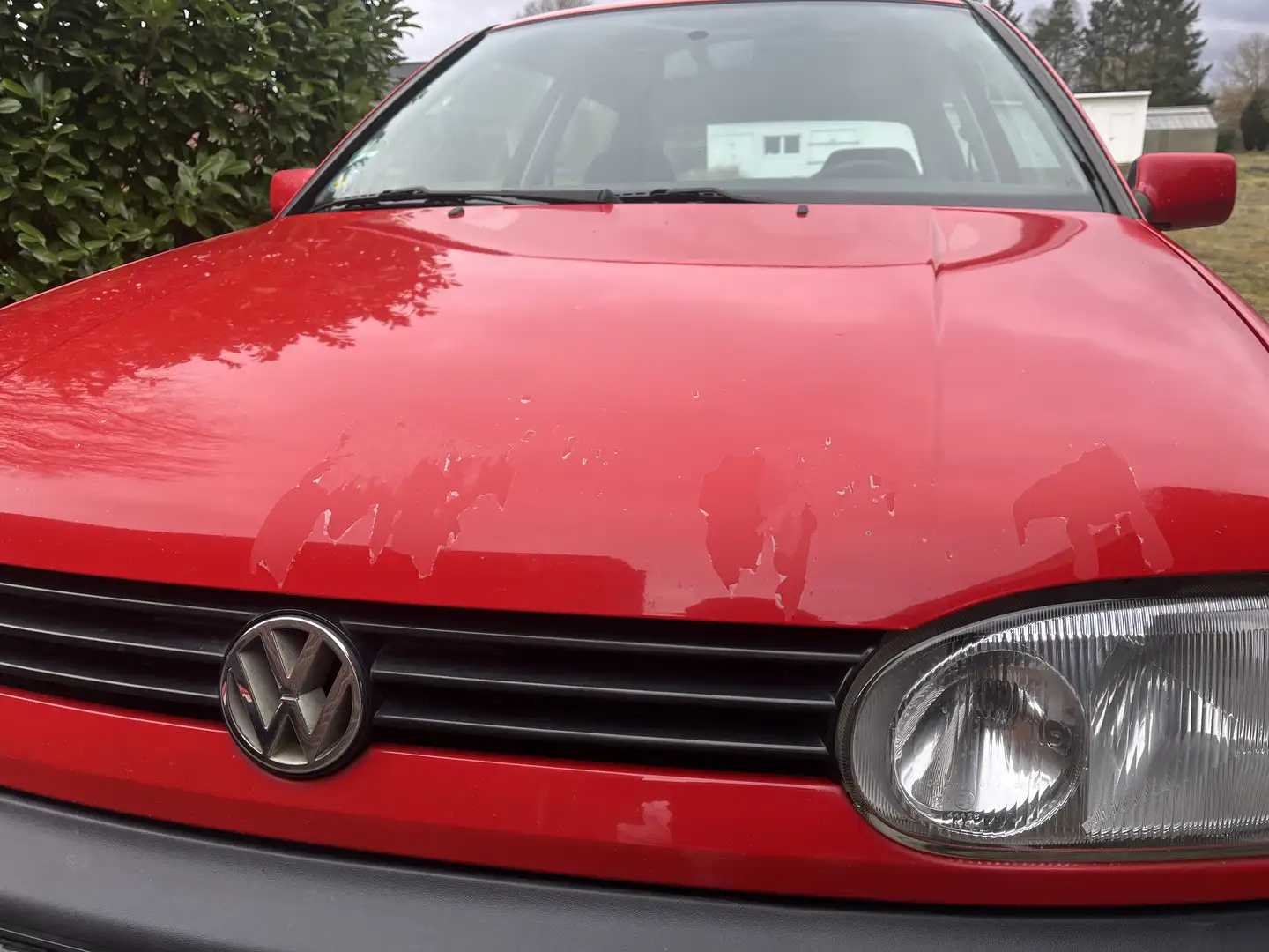 Volkswagen Golf 3 Rouge - 1