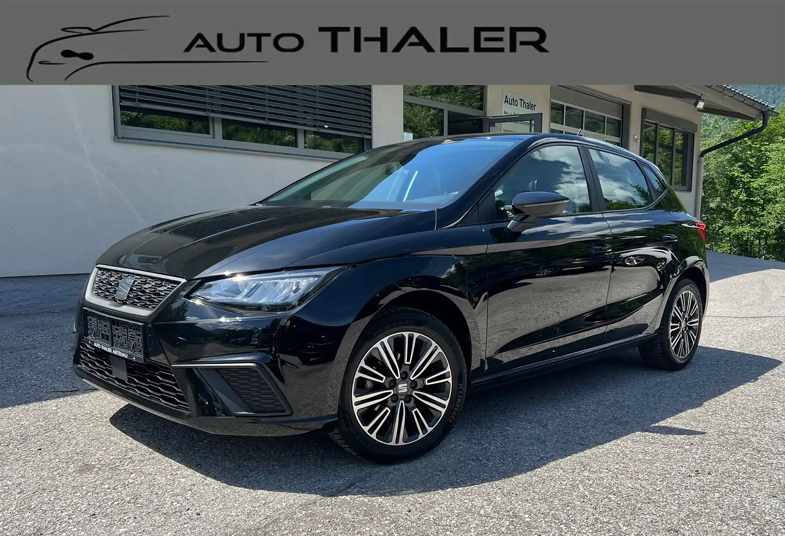 SEAT Ibiza Ibiza 1,0TSI Style*LED*NAVI TOUCH*EINPARKHILFE Schwarz - 1