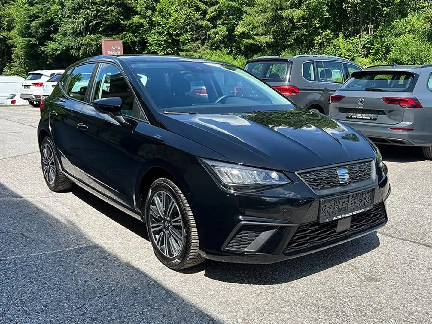 SEAT Ibiza Ibiza 1,0TSI Style*LED*NAVI TOUCH*EINPARKHILFE Schwarz - 2