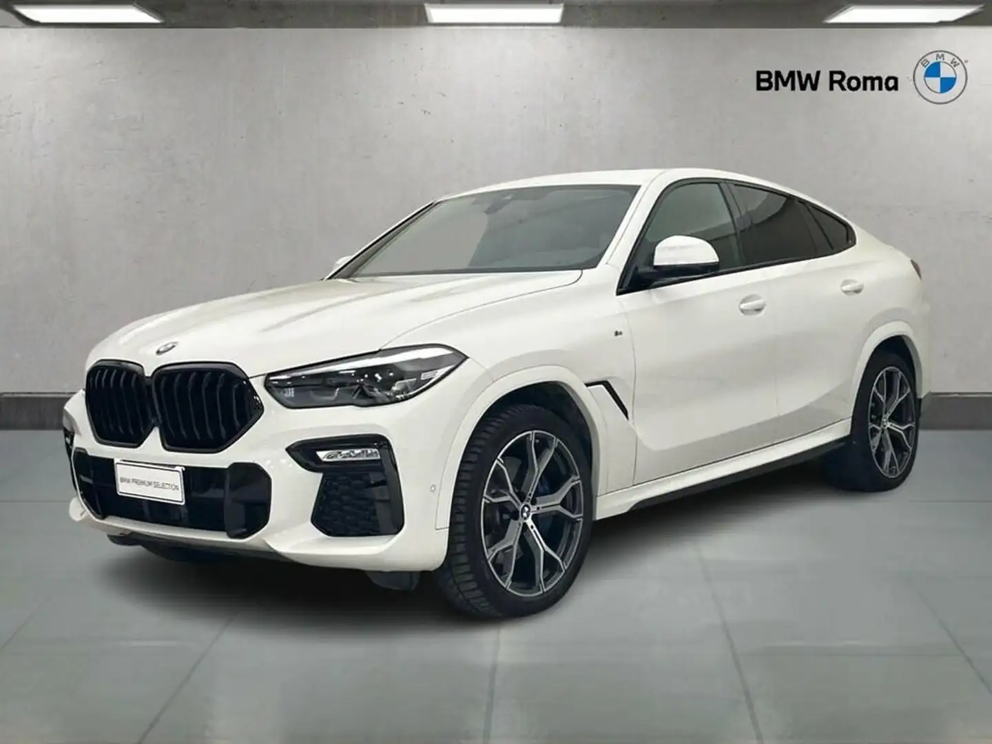 BMW X6 xdrive30d mhev 48V Msport auto Blanc - 1