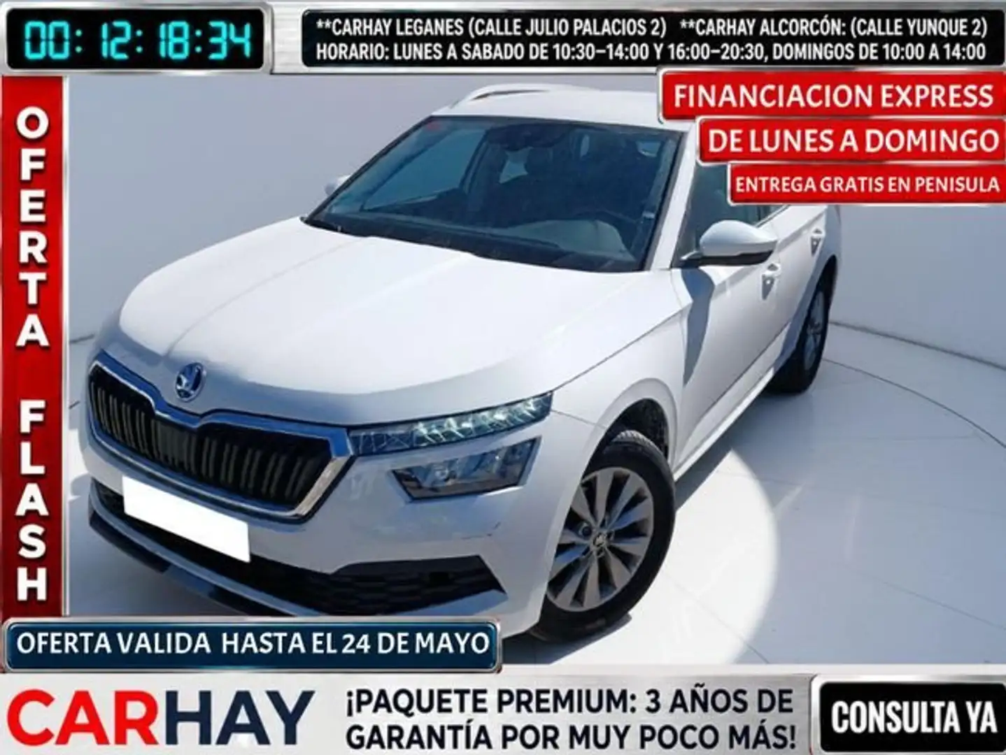 Skoda Kamiq 1.0 TSI Ambition 81kW DSG Blanco - 1