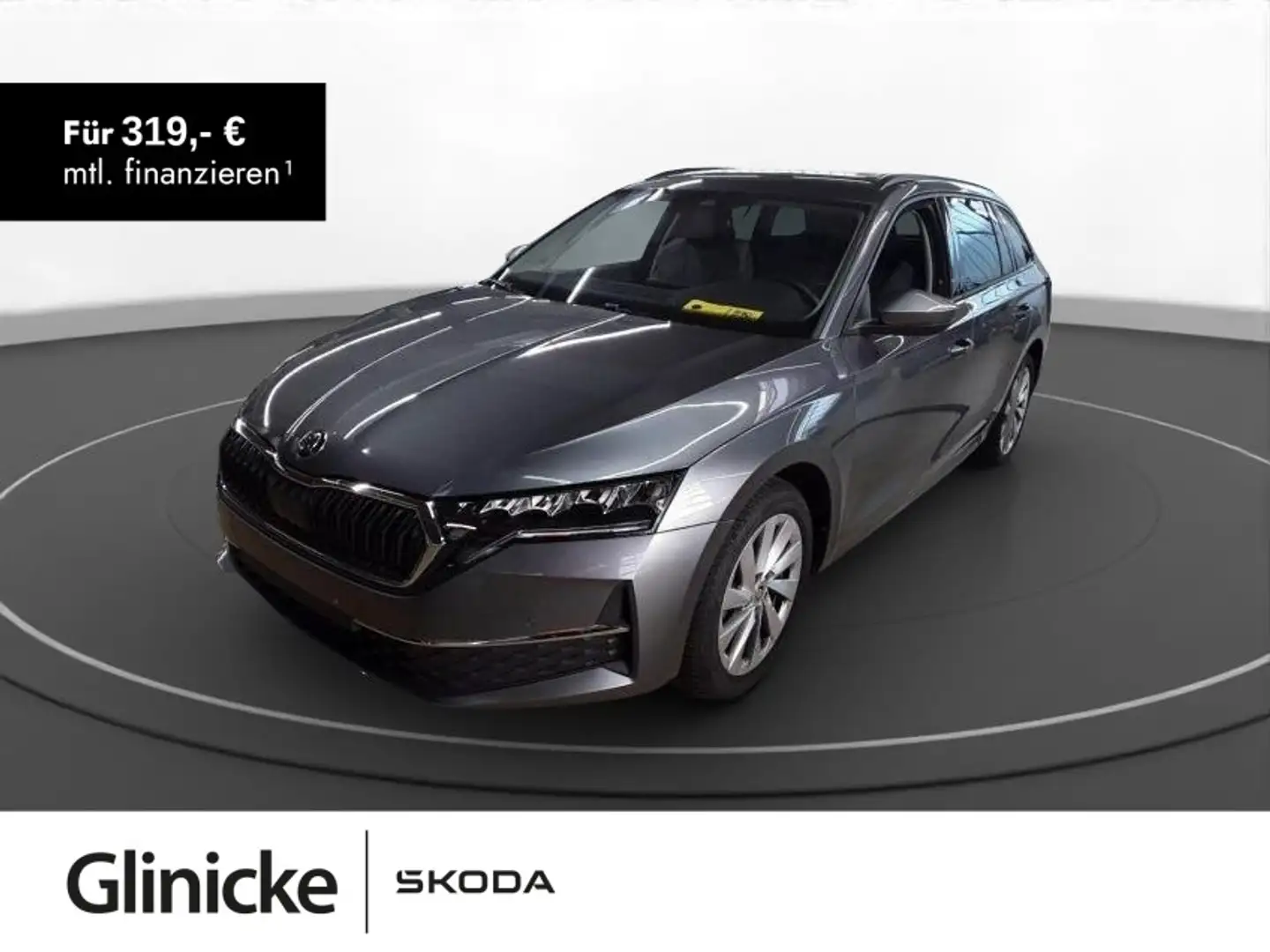 Skoda Octavia Combi 1.5 TSI Navi Klima PDC SiHz LED Grau - 1