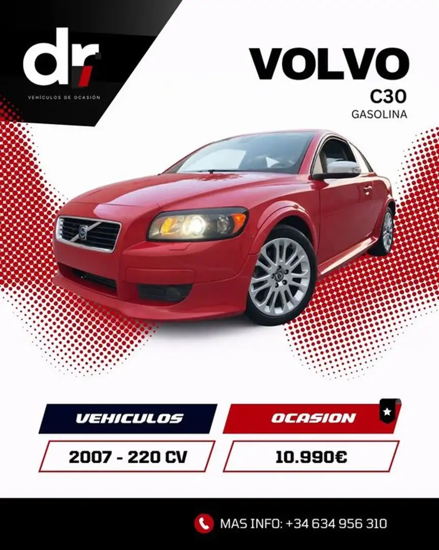 Volvo C30 T5 Summum Rot - 1