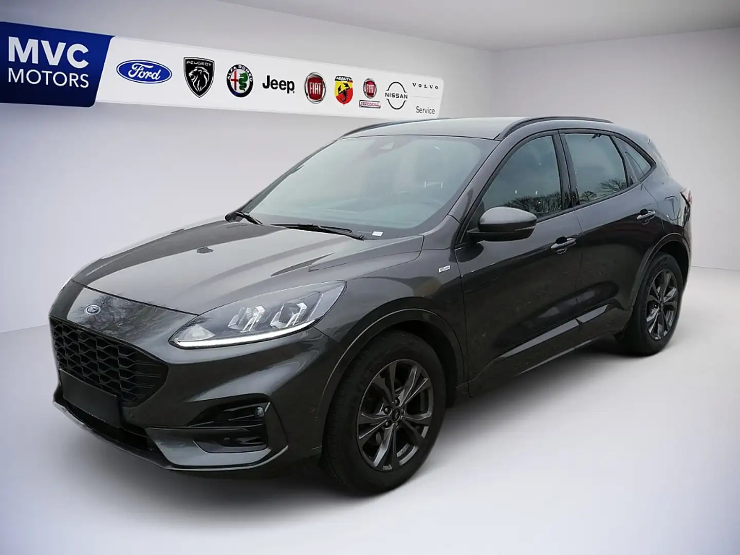 Ford Kuga 2,0 EcoBlue Hybrid ST-Line X Aut. Gris - 2