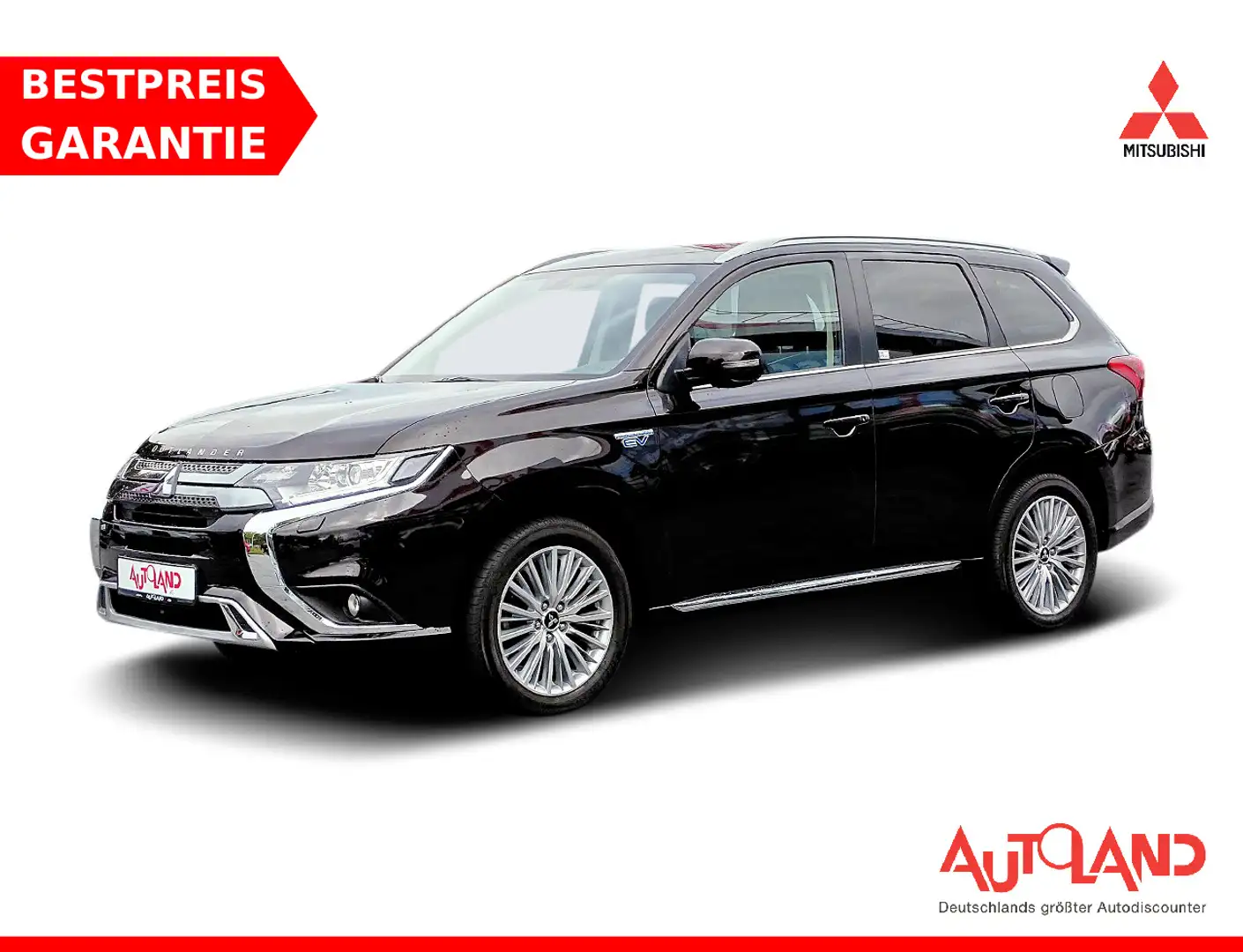 Mitsubishi Outlander 2.4Hybrid Spirit 4WD AWD Standheizung Schwarz - 1