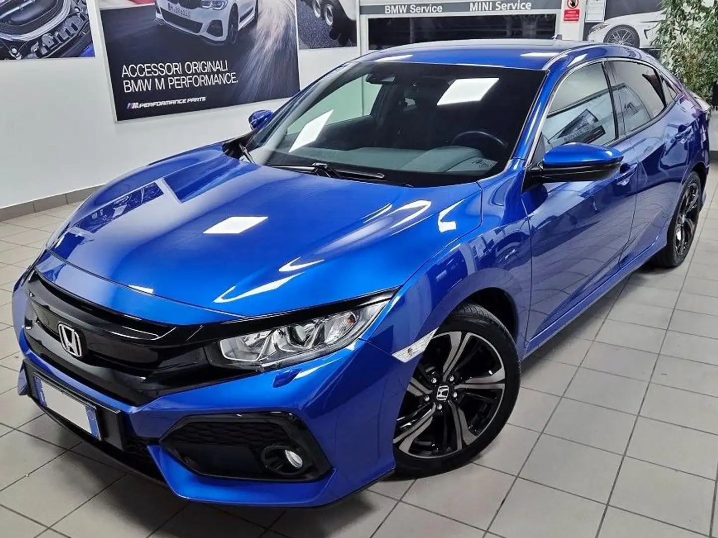 Honda Civic Civic 5p 1.0 Executive Premium cvt 126cv my18 Bleu - 1