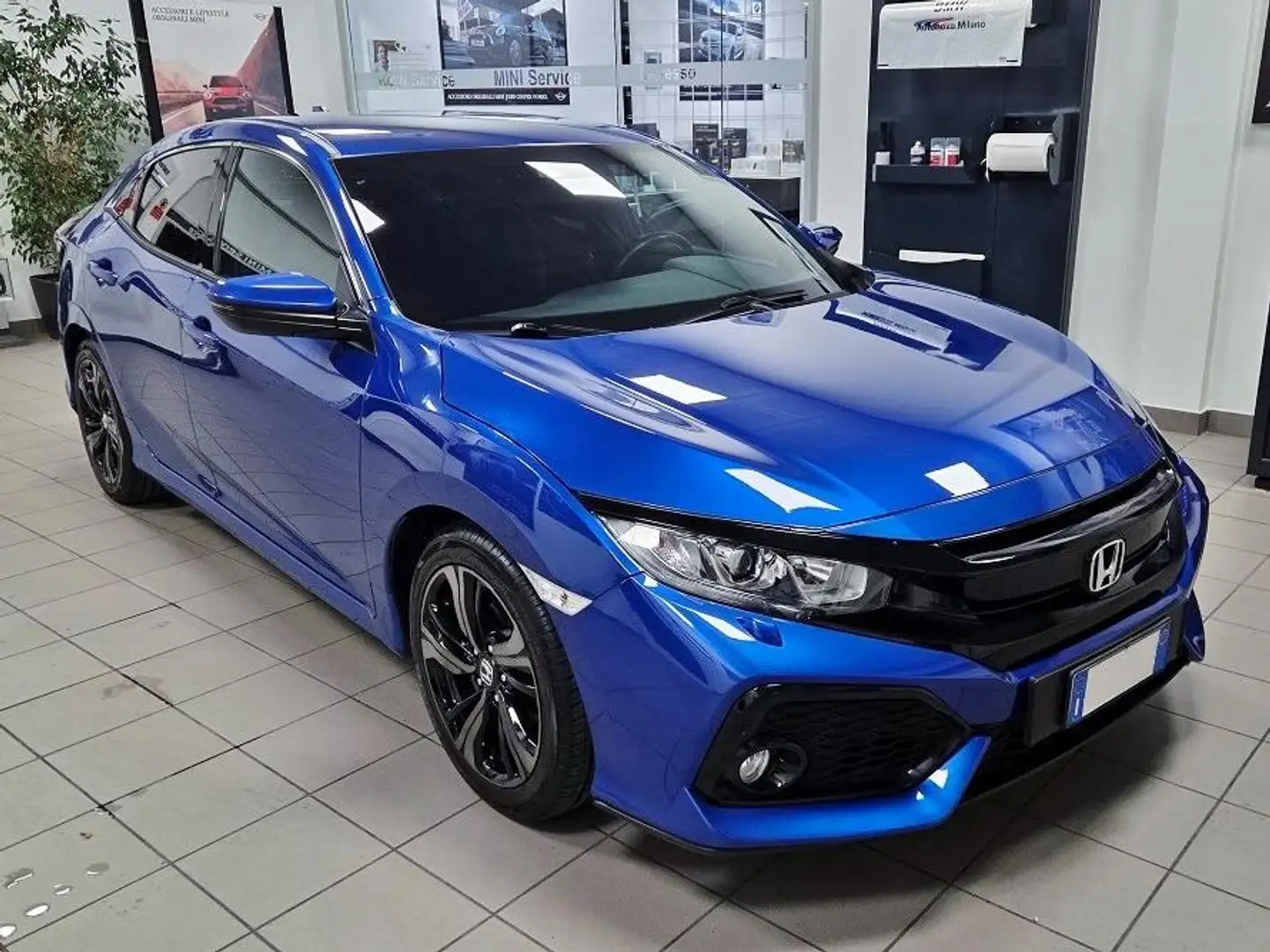 Honda Civic Civic 5p 1.0 Executive Premium cvt 126cv my18 Bleu - 2