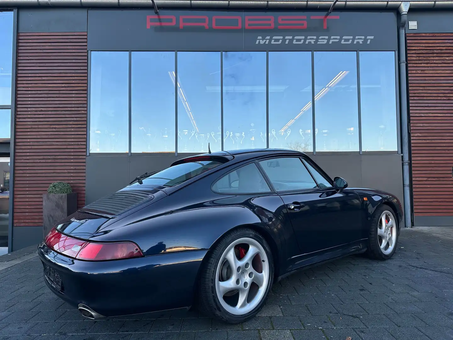 Porsche 993 Carrera 4S Albastru - 2