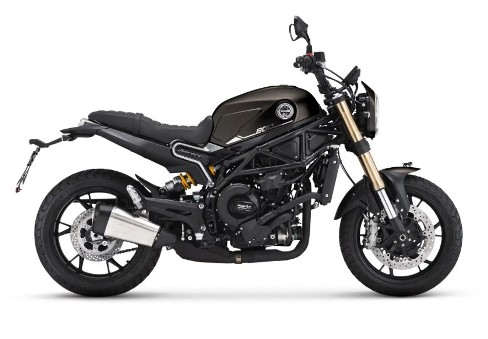 Benelli Leoncino 800 Argent - 1
