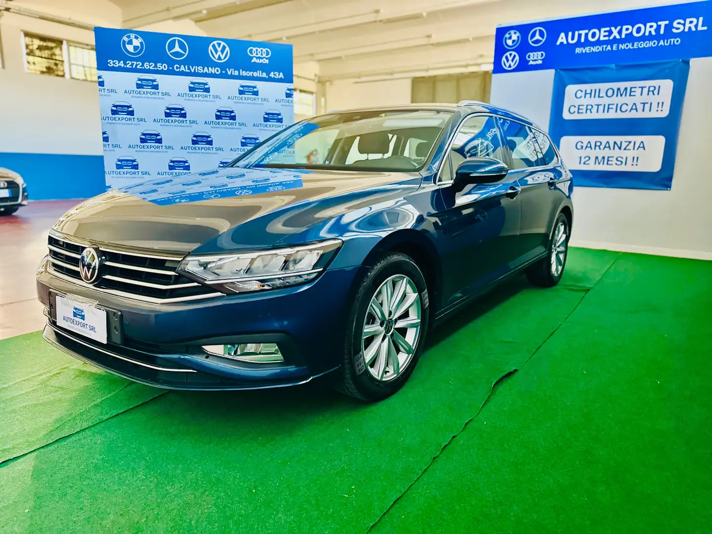 Volkswagen Passat Variant Passat 2019 Variant 2.0 tdi Business 150cv dsg Bleu - 2