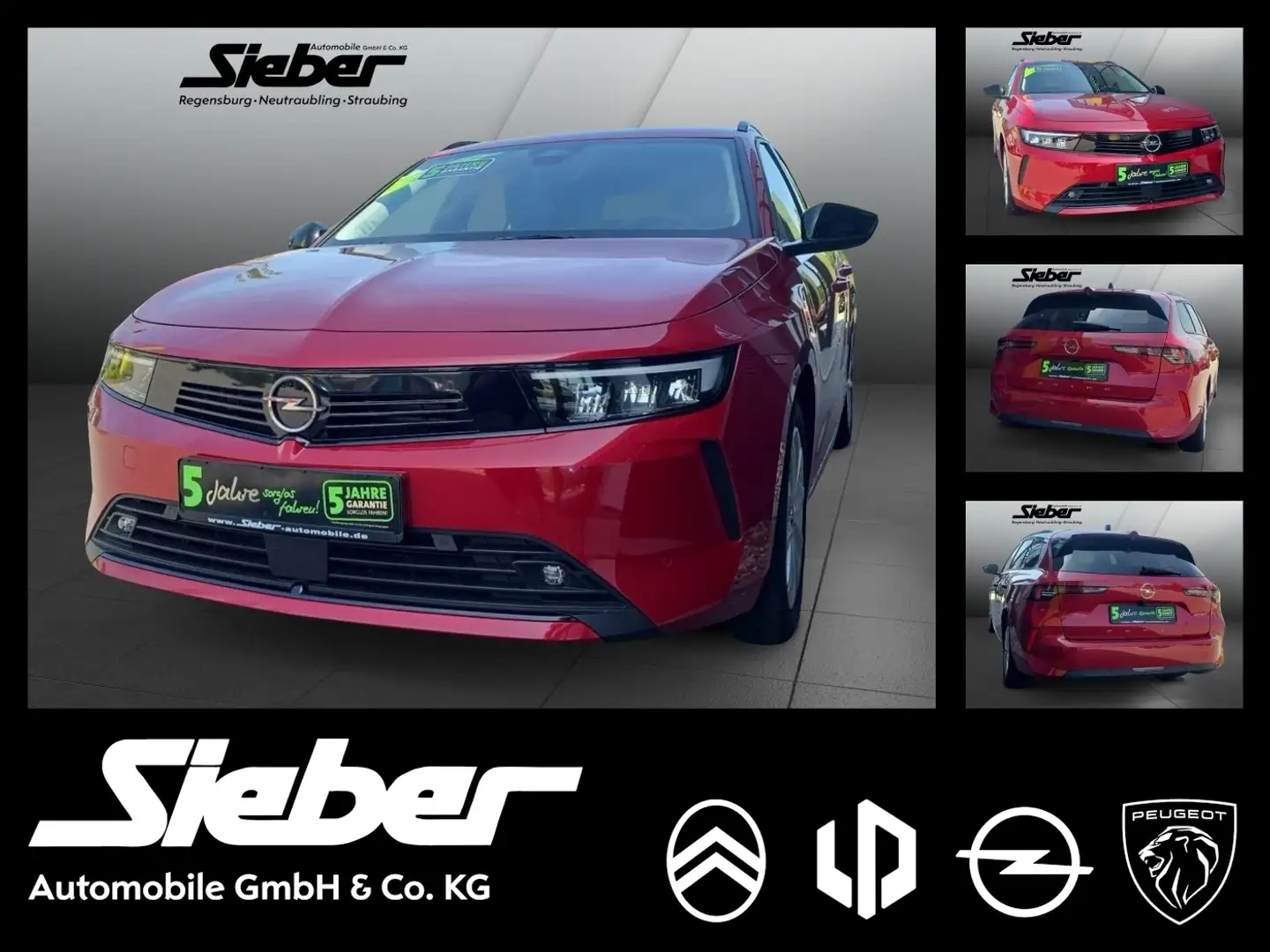Opel Astra L ST 1.2 Turbo Enjoy *Sitzheizung*PDC* Rood - 1