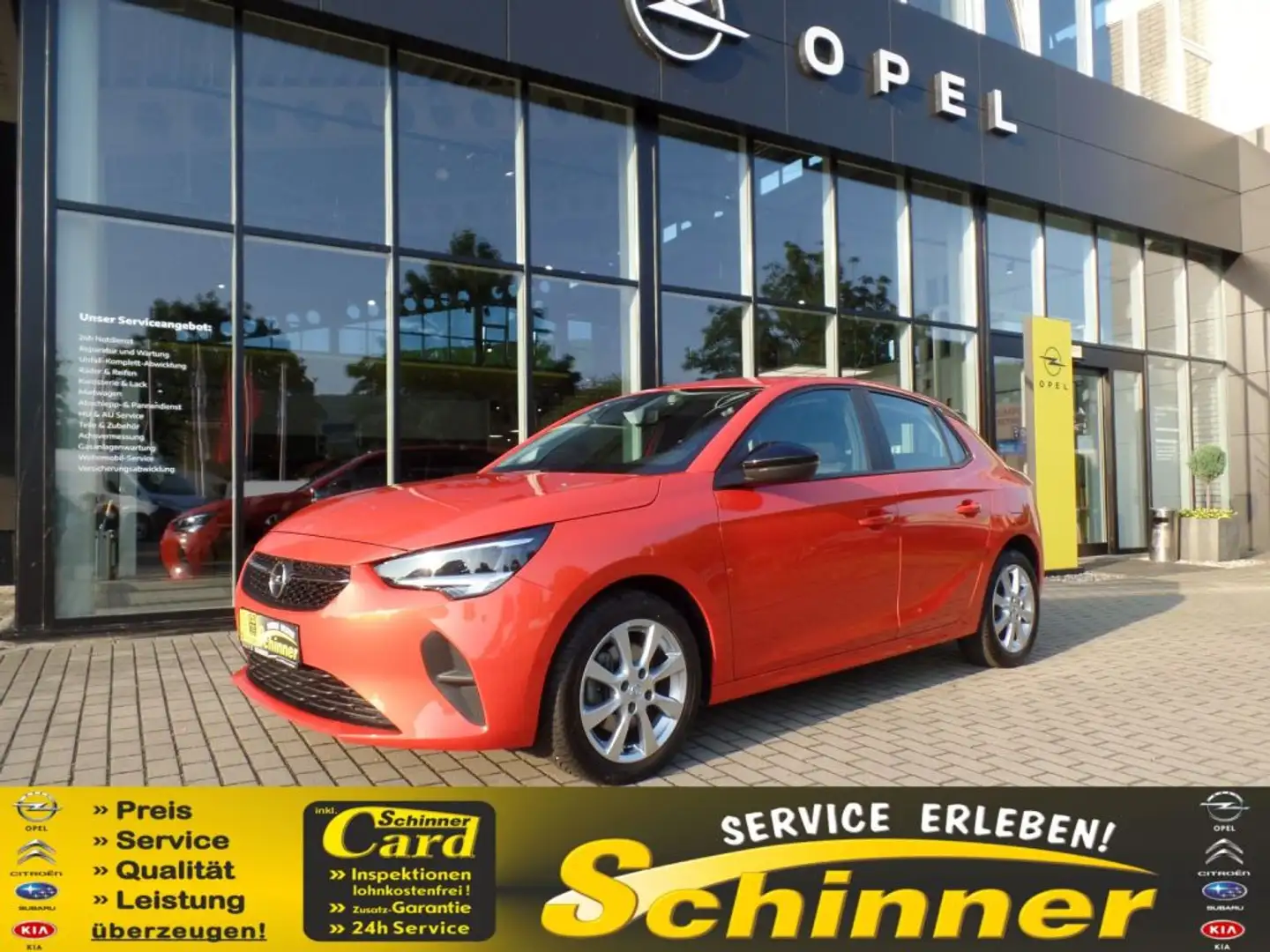 Opel Corsa 1.2 Direct Inj Turbo Start/Stop Automatik Edition Orange - 1