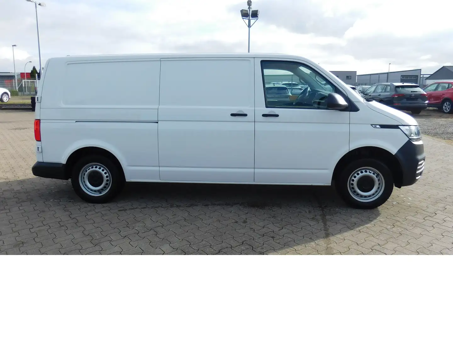 Volkswagen T6.1 Transporter Abt e- Lang 1-Gang Klima Navi Blanc - 2