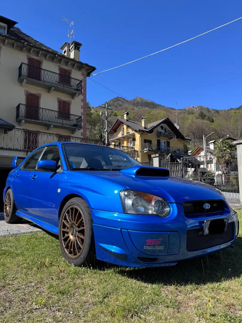 Subaru WRX STI 03 Azul - 2