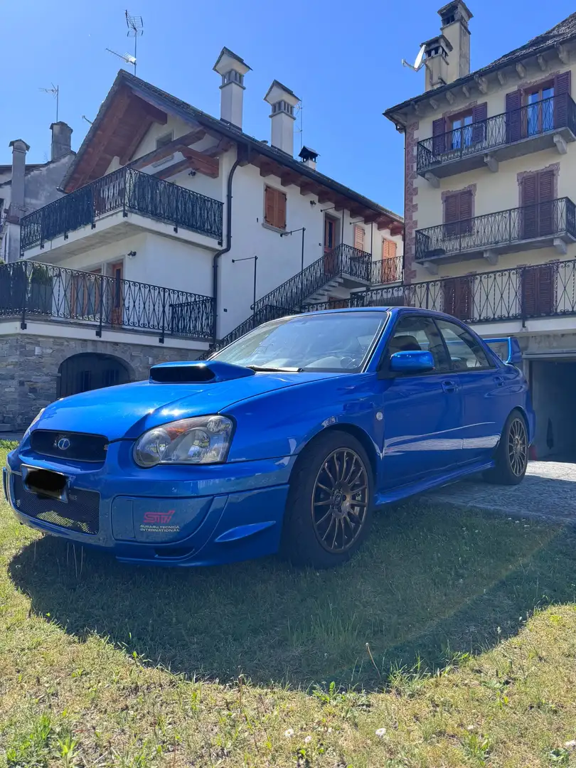 Subaru WRX STI 03 Azul - 1