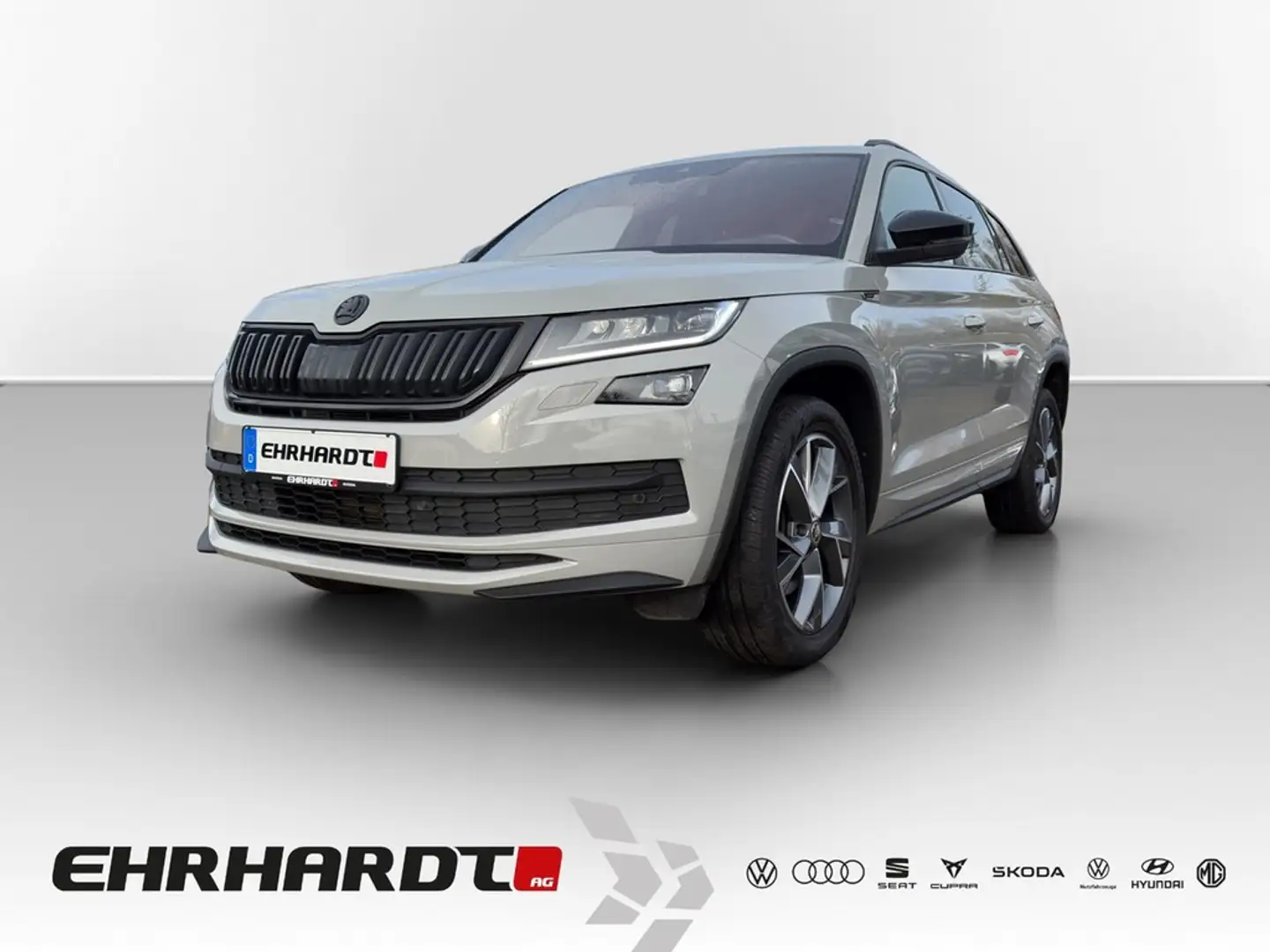 Skoda Kodiaq 2.0 TSI DSG 4x4 Sportline AHK*PANO*LED*NAV*SHZ*... Grau - 1