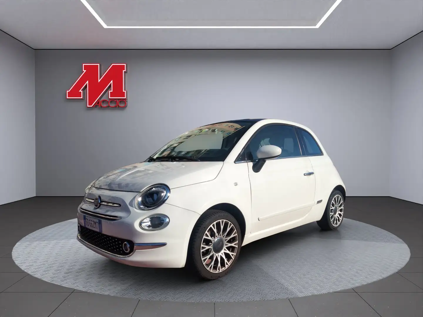 Fiat 500 500 1.2 Lounge easypower Gpl 69cvDAVIDE 3517028453 Weiß - 1