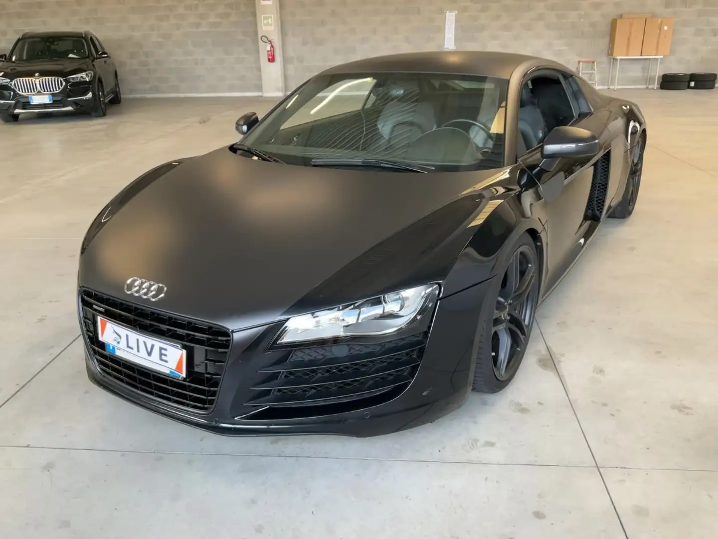 Audi R8 Coupe 4.2 V8 TARGHE ORIGINALI ! SOLO 62000KM ! Nero - 1