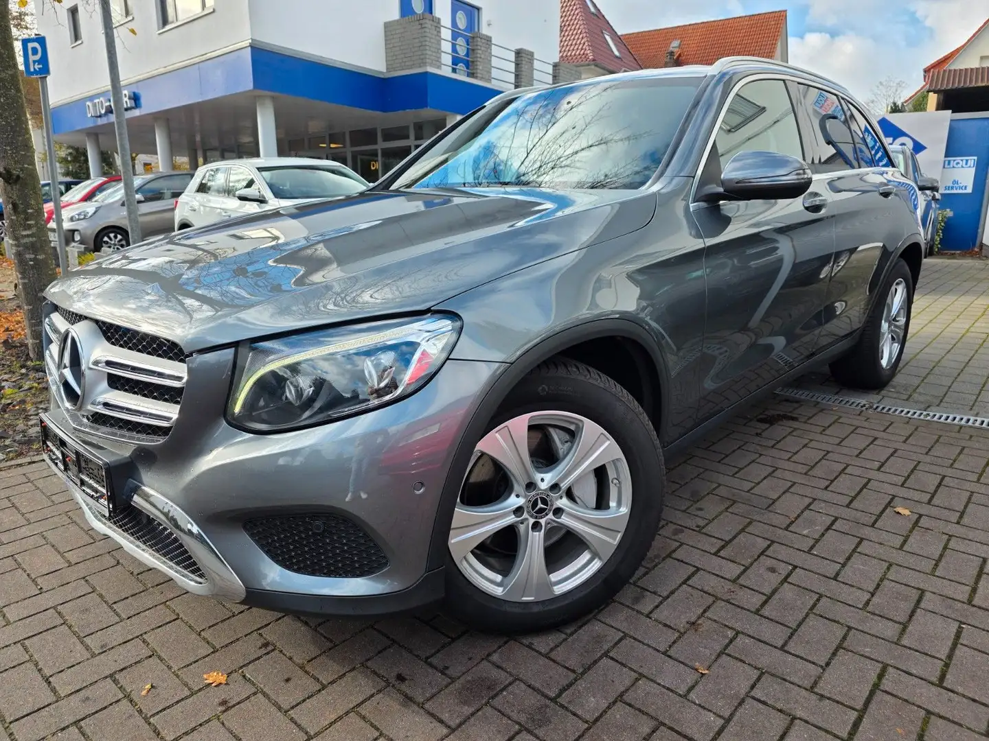 Mercedes-Benz GLC 220 d 4Matic/Automatik/PDC/Tot-Winkel/SHZ/ Gris - 1