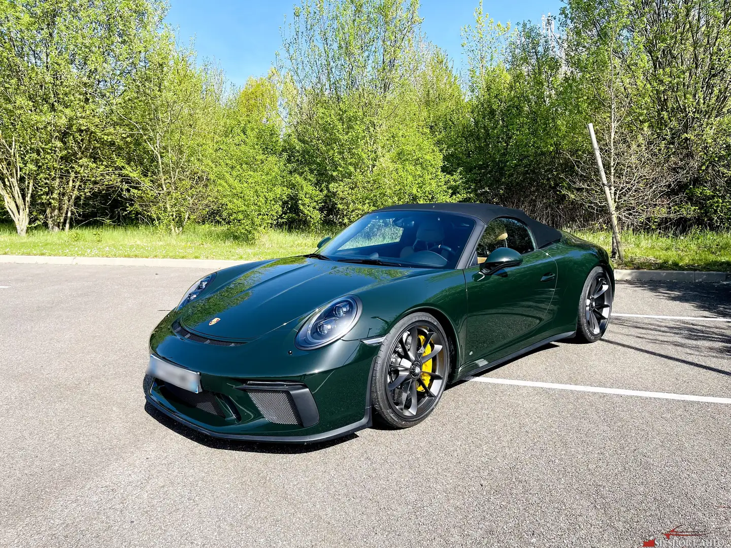 Porsche 911 Speedster 4.0i zelena - 1