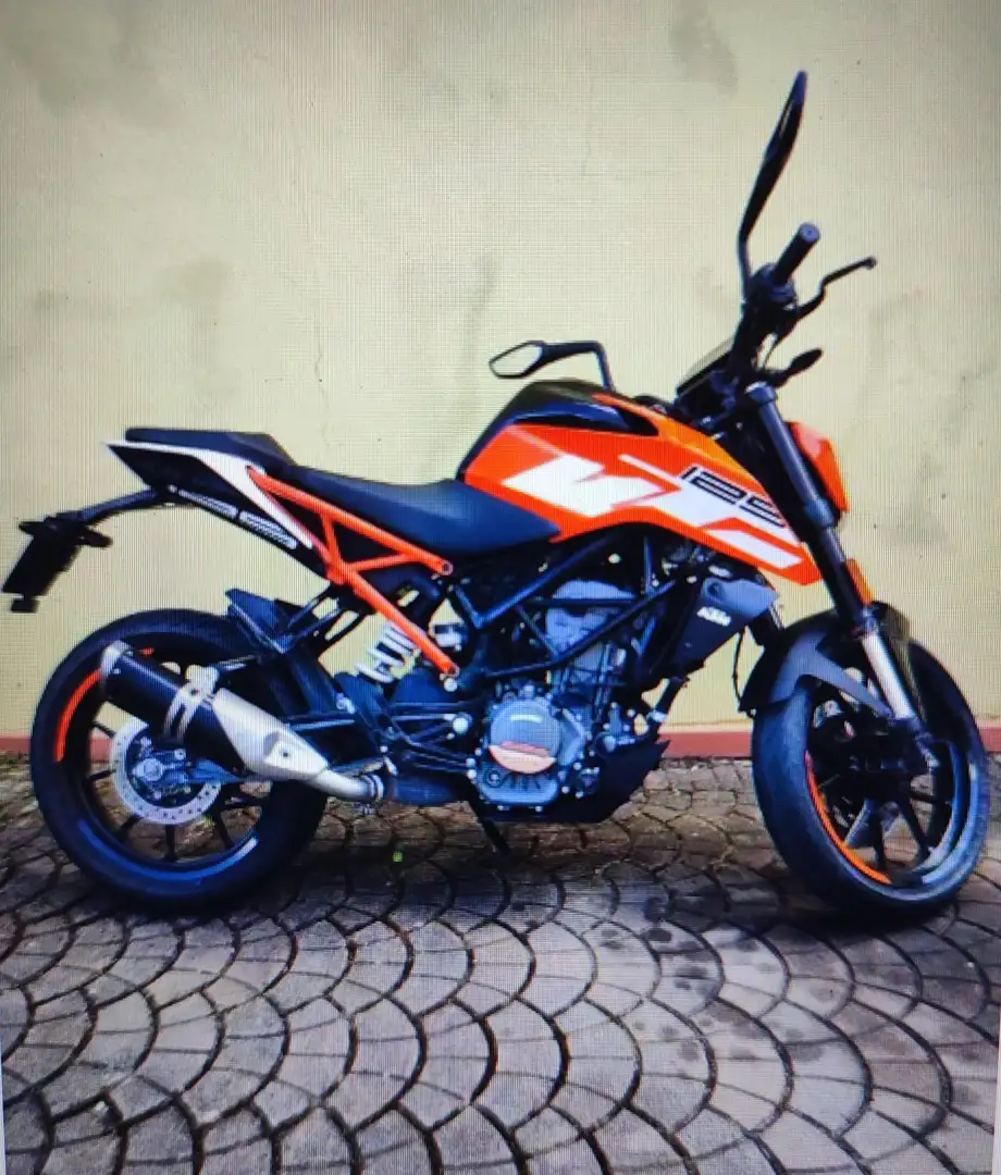 KTM 125 Duke Duke 125 ABS 2020 Arancione - 1
