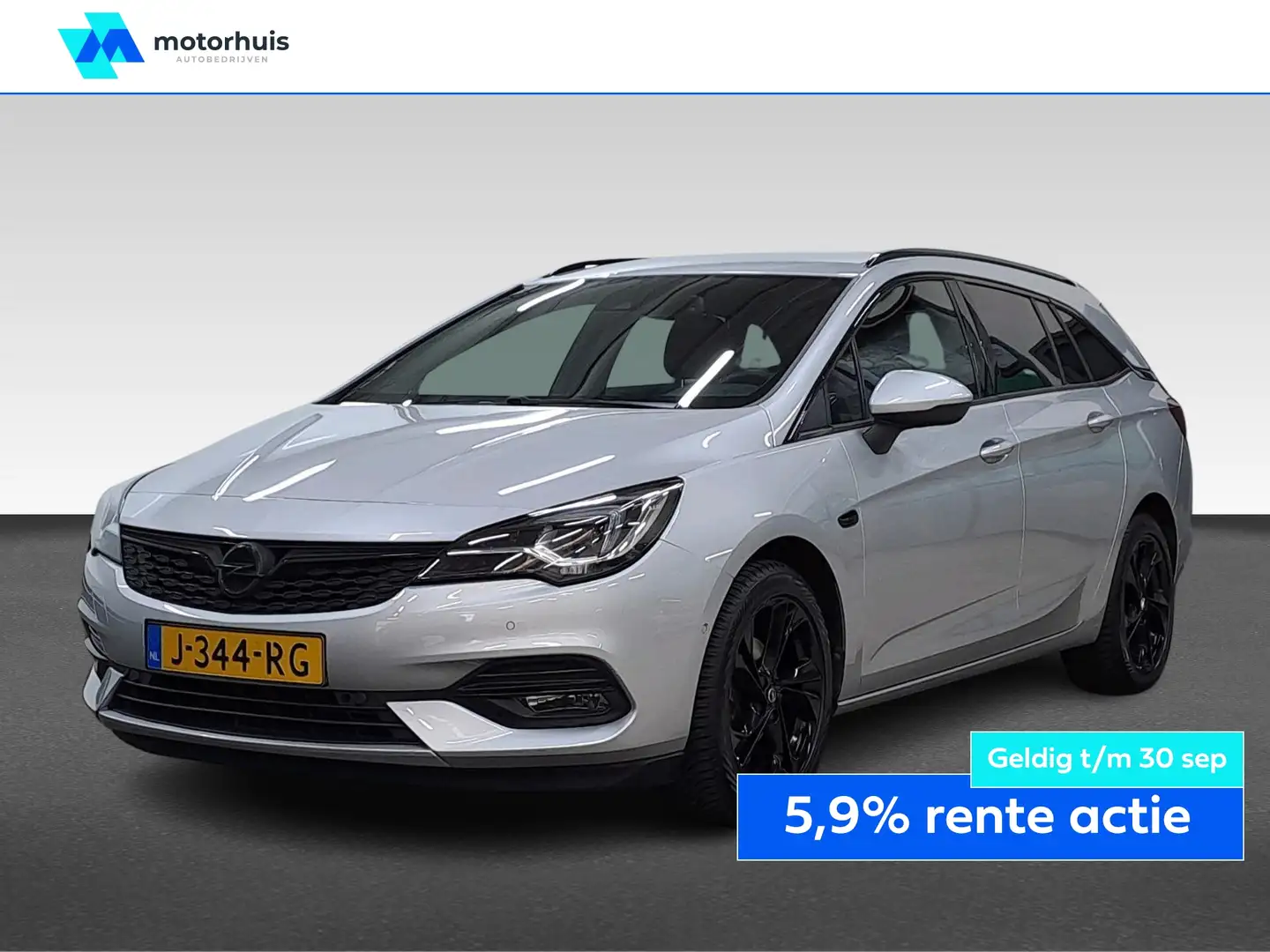 Opel Astra Sports Tourer 1.2 TURBO 145PK ULTIMATE NAVI FULL L Grau - 1