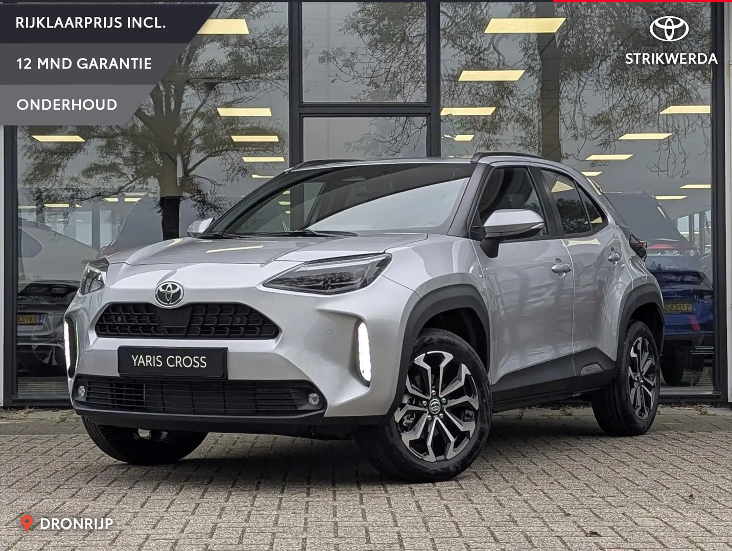 Toyota Yaris Cross 1.5 Hybrid 130 Dynamic + Comfort Pack | Stoel- stu Grijs - 1