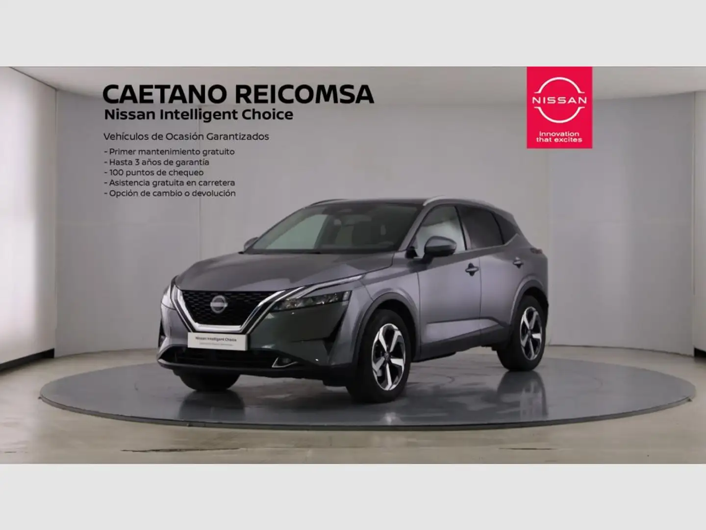 Nissan Qashqai 1.3 DIG-T mHEV 12V N-Connecta 4x2 103kW Gris - 1
