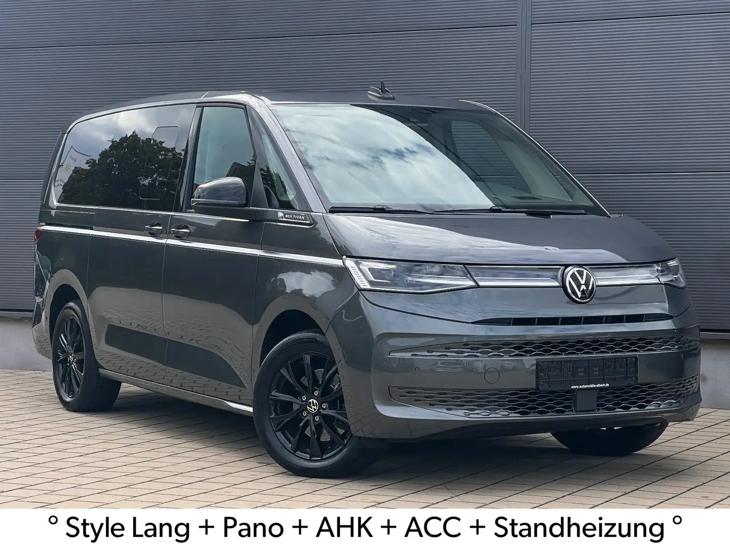 Volkswagen T7 Multivan Style Lang*AHK*ACC*Pano*HUD*Keyless Gris - 1