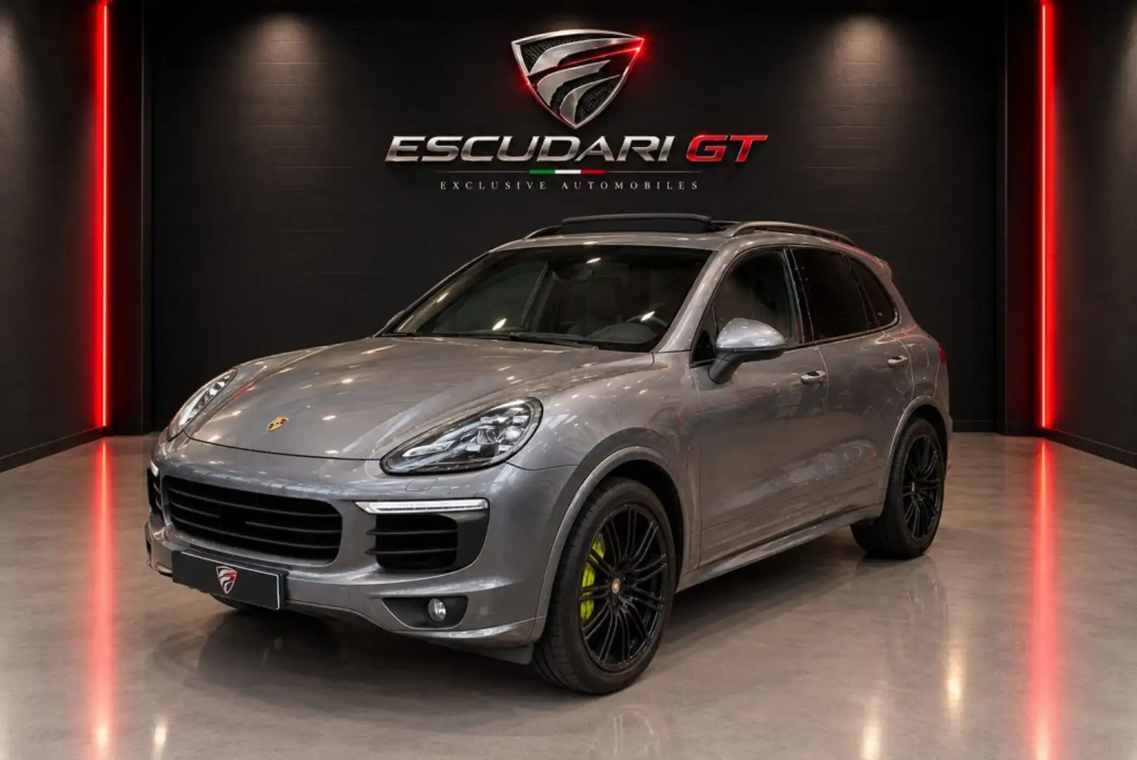 Porsche Cayenne S Diesel Aut. Gris - 2