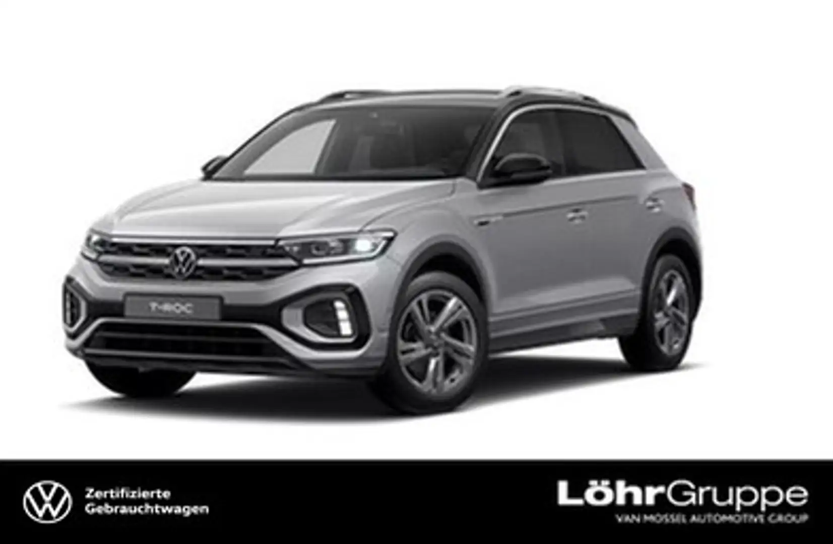 Volkswagen T-Roc 1.5 TSI DSG R-Line LED*ACC*PDC Silber - 1