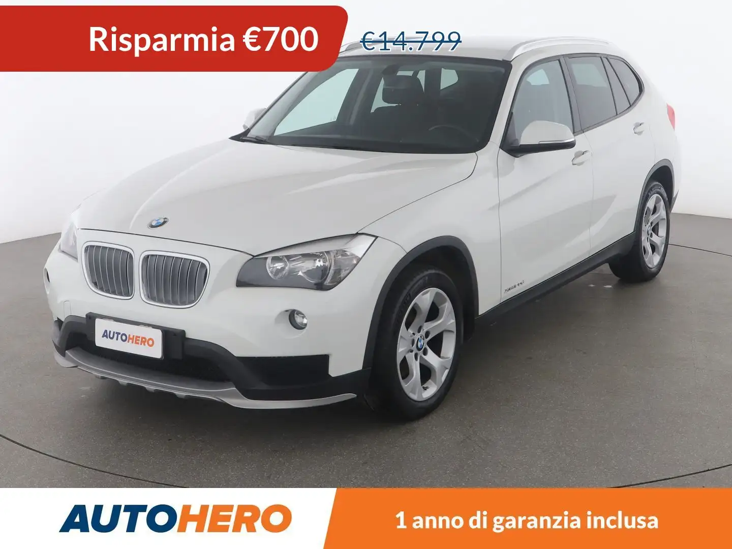 BMW X1 xDrive 20d Bianco - 1