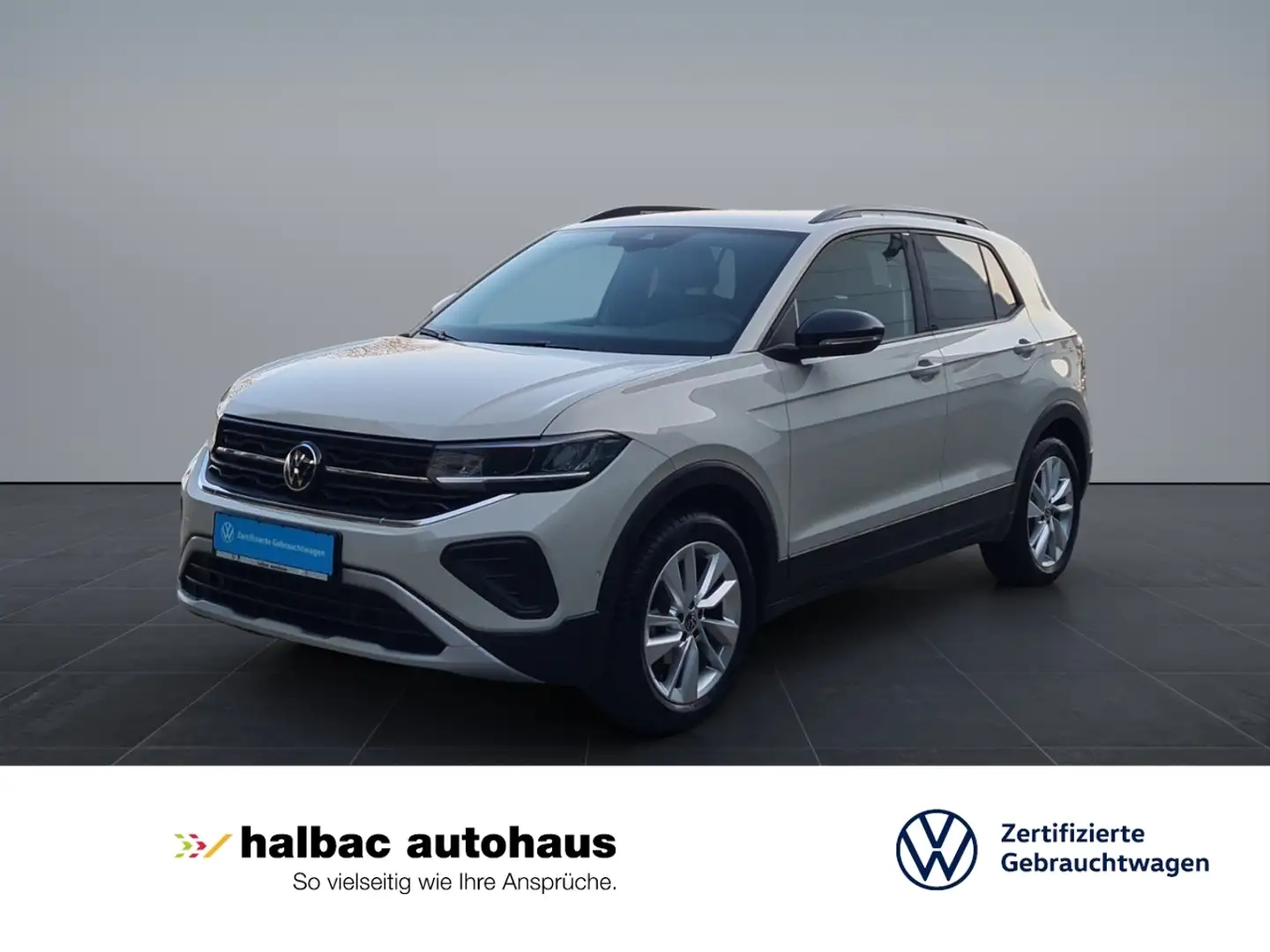 Volkswagen T-Cross 1.0 TSI DSG Goal+NAVI+LED+SHZ+PDC+ACC+APPCONN Grau - 1