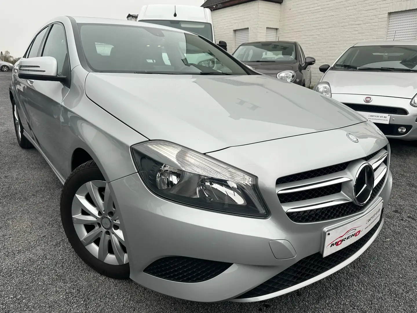 Mercedes-Benz A 180 (BlueEFFICIENCY) leder navi 12Maanden waarborg Zilver - 1