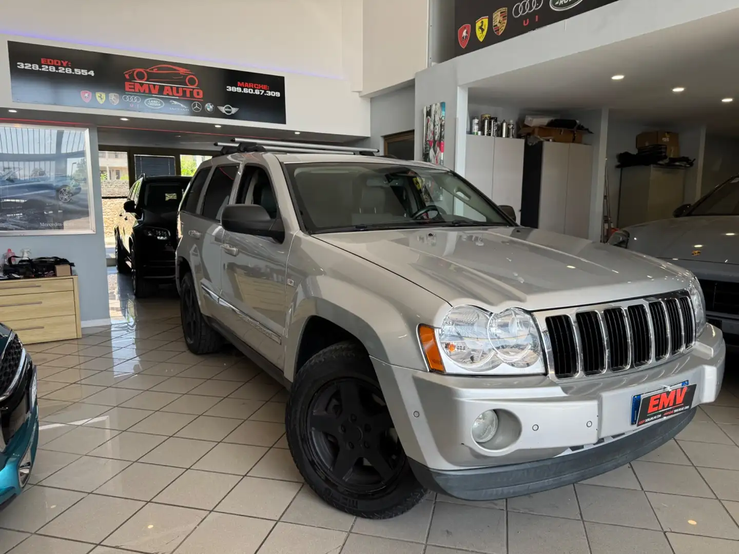 Jeep Grand Cherokee Grand Cherokee 3 0 V6 CRD Overland Argento - 1