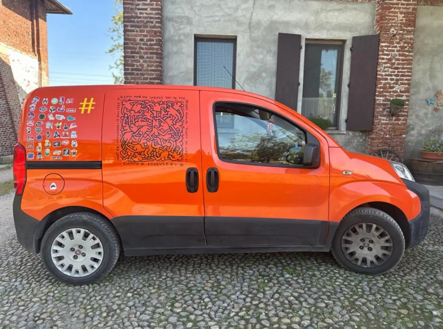Fiat Fiorino Fiorino Benzina - Metano - Arancione - Anno 2010 narančasta - 2