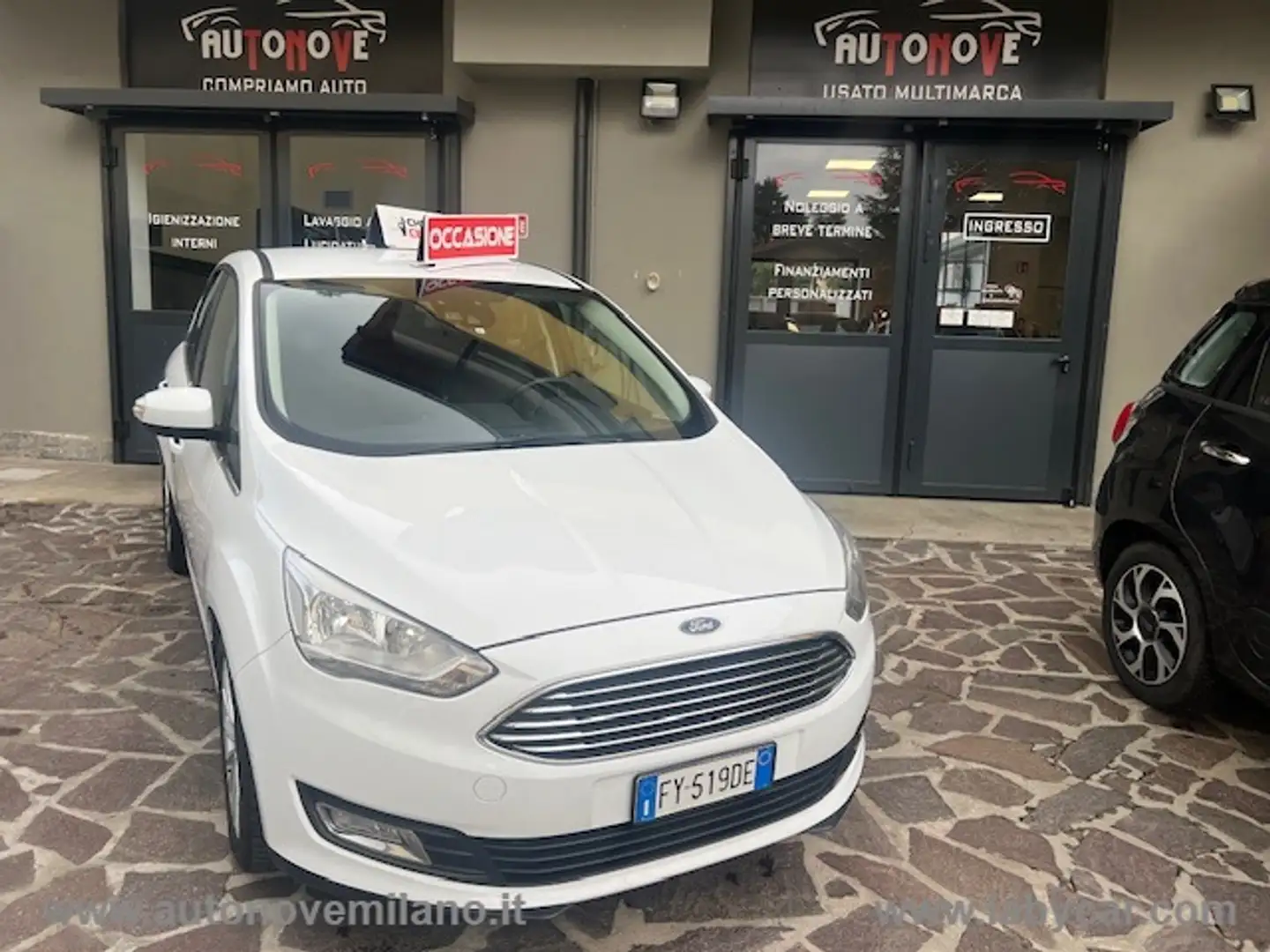 Ford C-Max 1.5 TDCi 120 CV S&S Titanium PREZZO REALE-NEOPATEN Bianco - 1