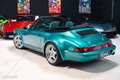 Porsche 964 964 Carrera 2 Cabriolet Turbo Look Usine (TLU) ou WTL | Matching Historique Complet Grün - thumbnail 4