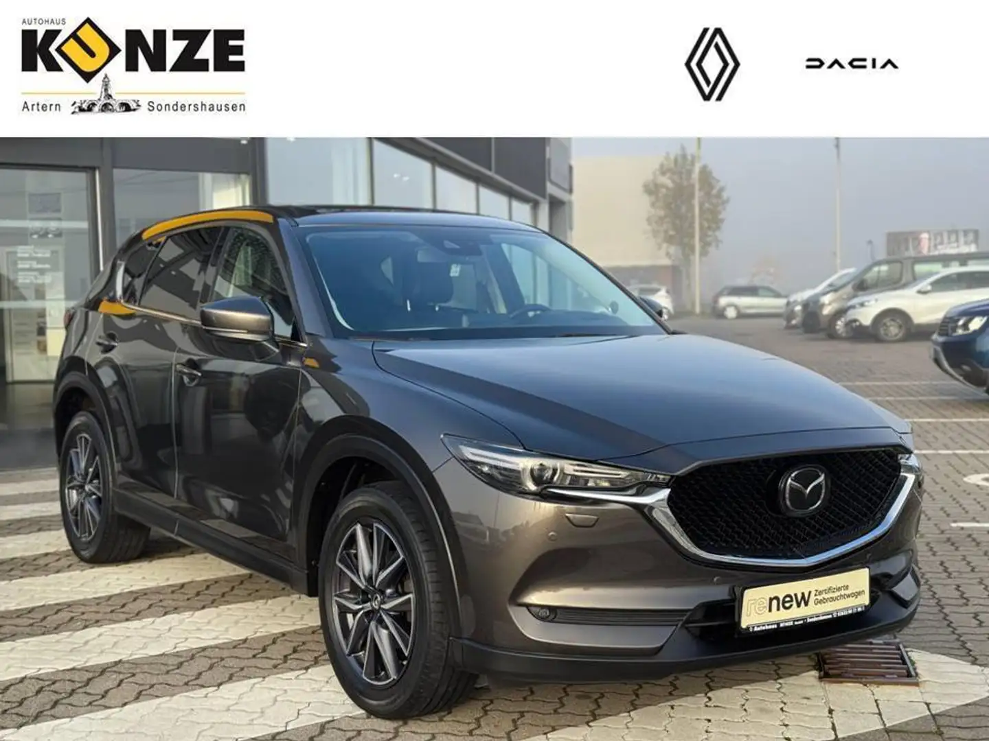 Mazda CX-5 Sports-Line AWD *AHK/Pano/Leder/HuD* Gris - 1