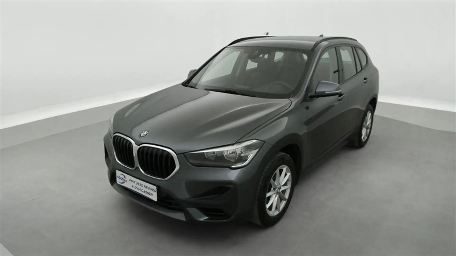 BMW X1 1.5i sDrive18 Cuir / Navi Pro / PDC av+ar Gris - 1