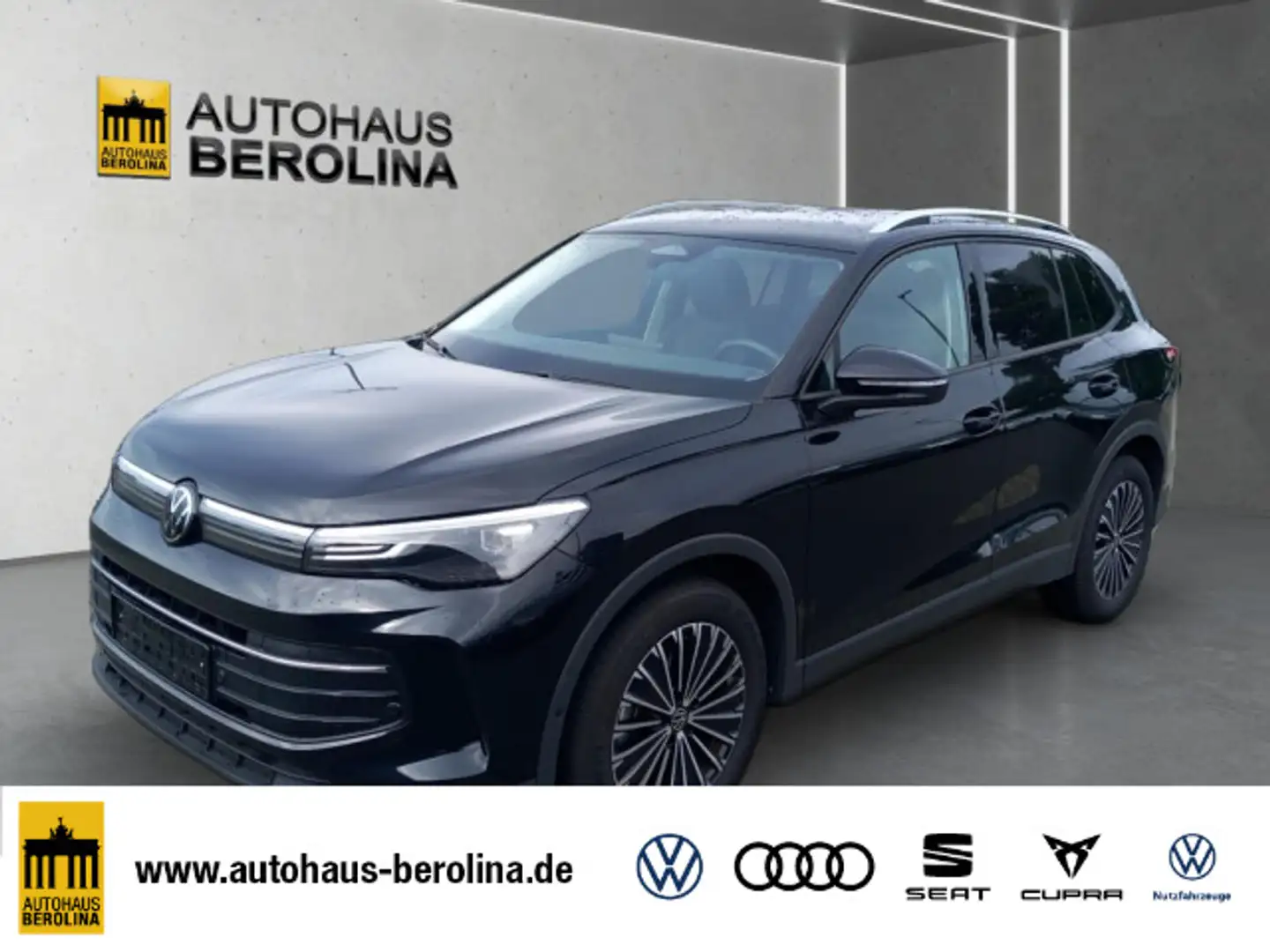 Volkswagen Tiguan 1.5 eTSI Life DSG *AHK*Digi.C-Pro*R-CAM* Schwarz - 1