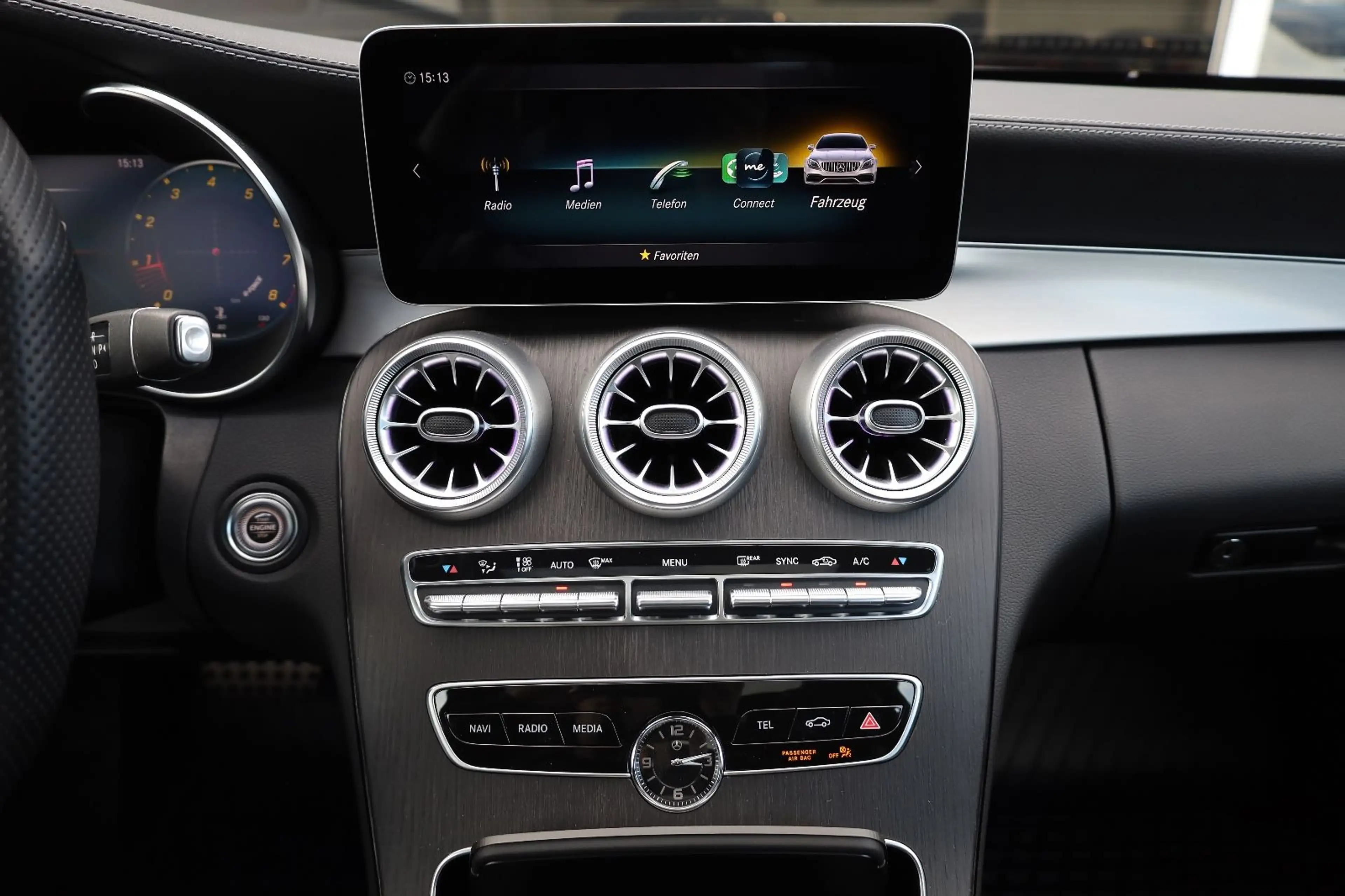 Mercedes-Benz C 43 AMG C43 AMG/HUD/SPUR/ACC/SHZ/SBL/BURMESTER/PDC/R18 — photo 13