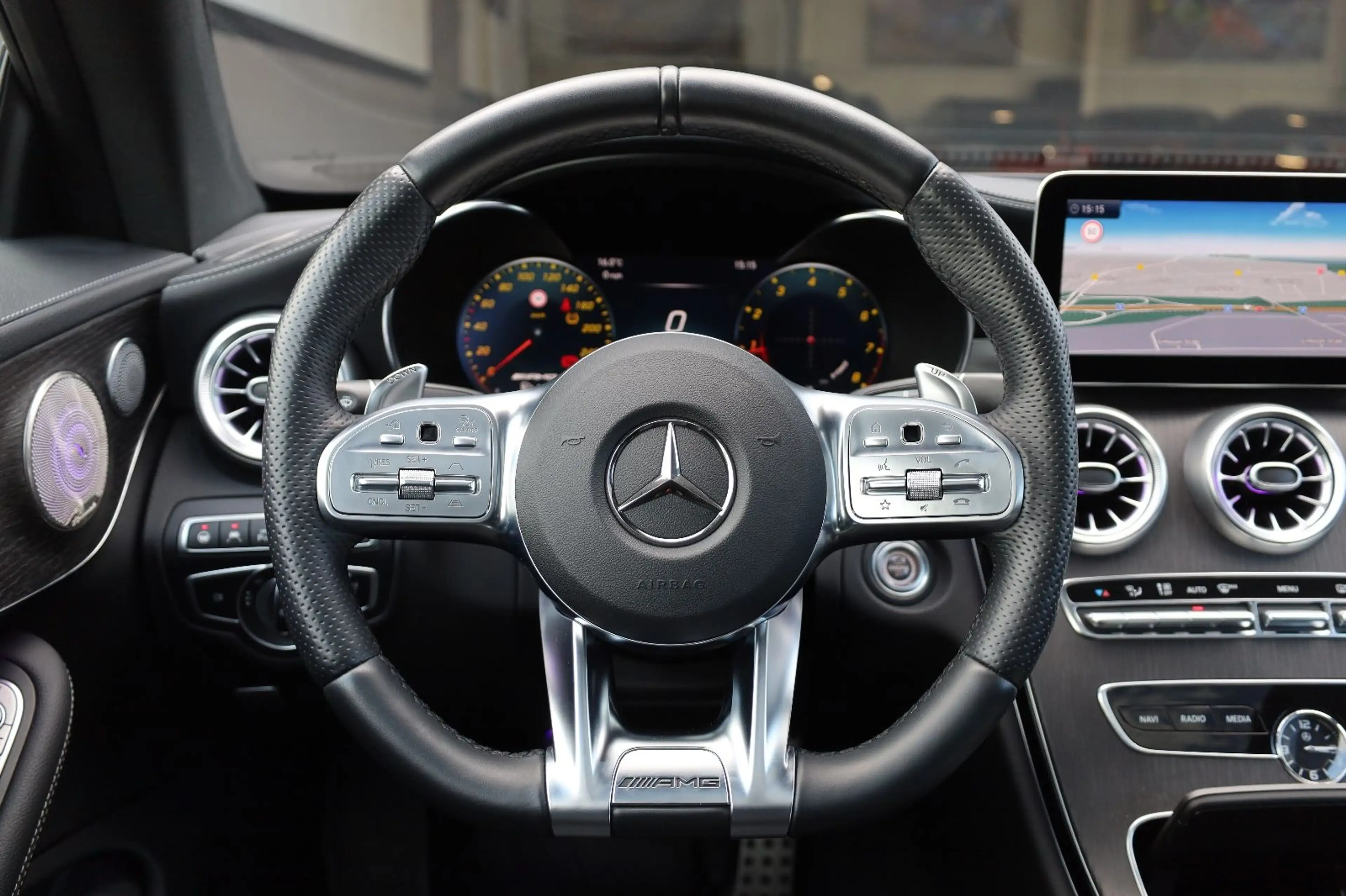 Mercedes-Benz C 43 AMG C43 AMG/HUD/SPUR/ACC/SHZ/SBL/BURMESTER/PDC/R18 — photo 11