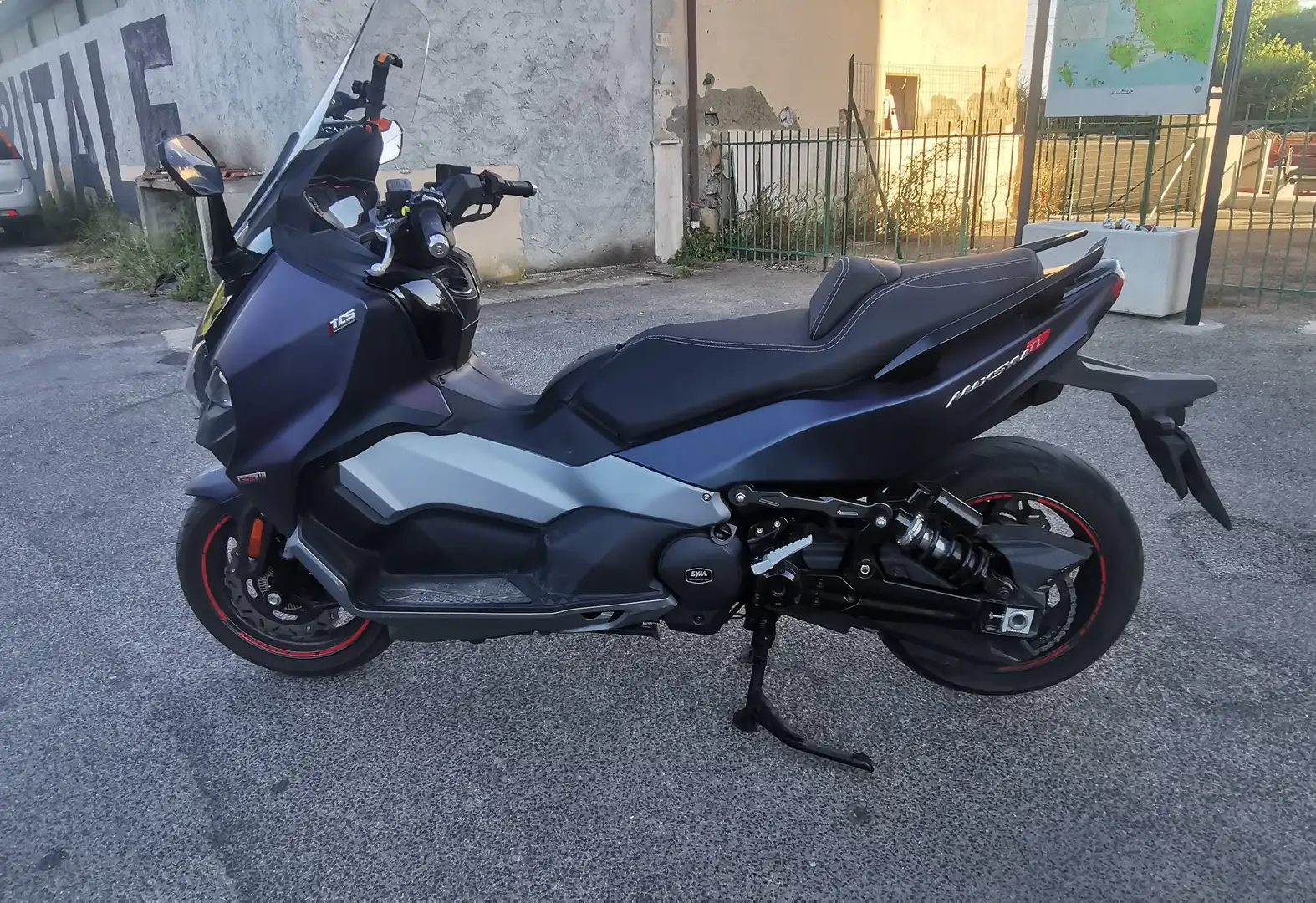 SYM Maxsym TL 508 TL abs TCS Bleu - 1