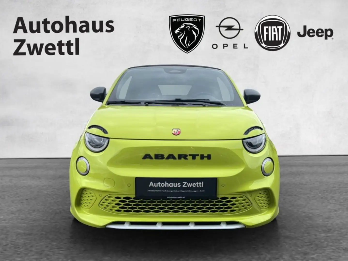 Abarth 500 -e Cabrio Elektro 155 42kWh Grün - 2