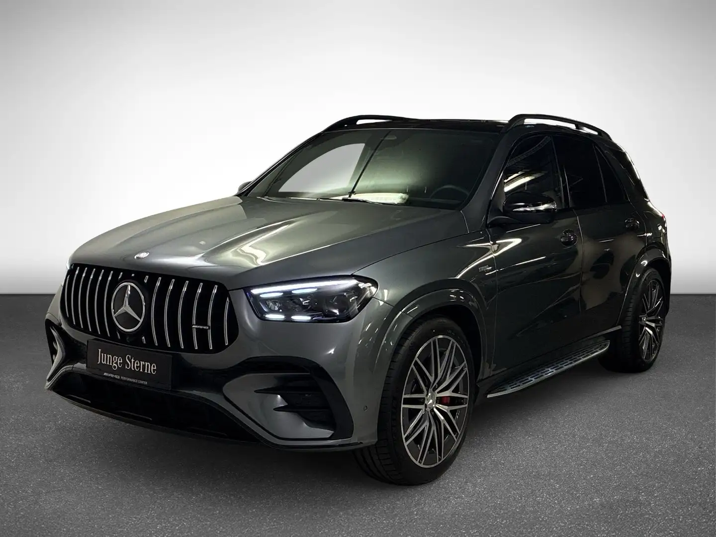 Mercedes-Benz GLE 53 AMG HYBRID 4MATIC+ Perf-AGA PTS Distr Navi Grau - 2