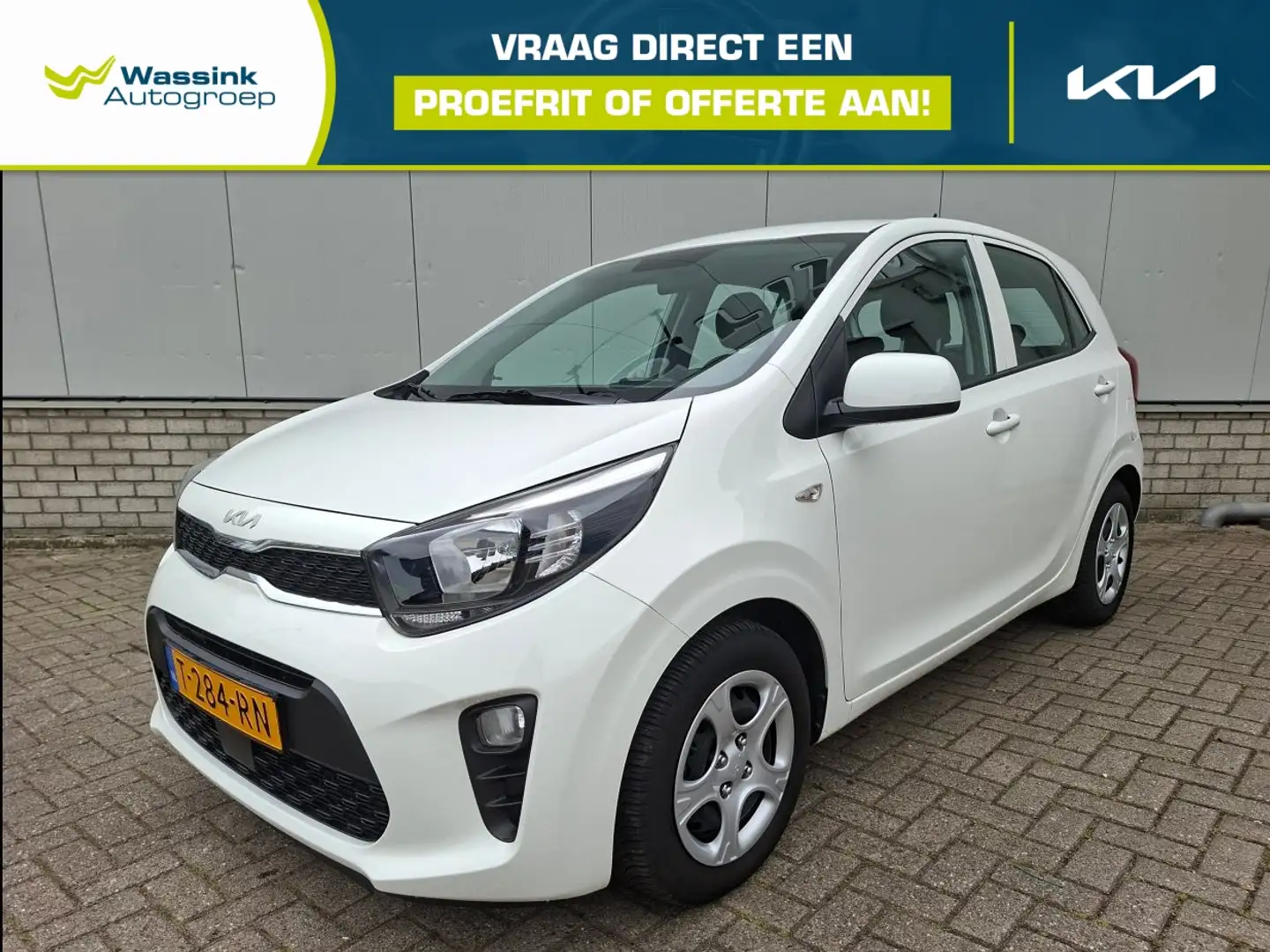 Kia Picanto ComfortLine I Airco I Bluetooth Wit - 1