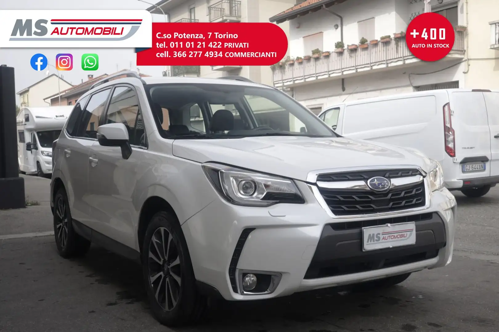 Subaru Forester Subaru Forester Forester 2.0D Lineartronic Sport Weiß - 1