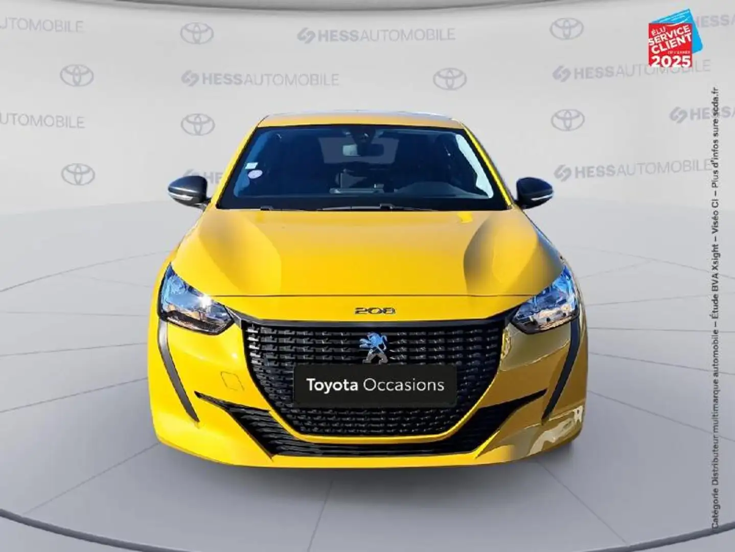 Peugeot 208 1.2 PureTech 75ch S\u0026S Active Jaune - 2